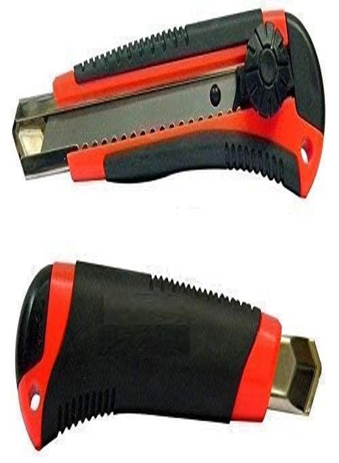 SCHUBERT Heavy Duty 18 mm Cutter 1pc with 10 Replacement Blades(Color as per Availability) - Image 2