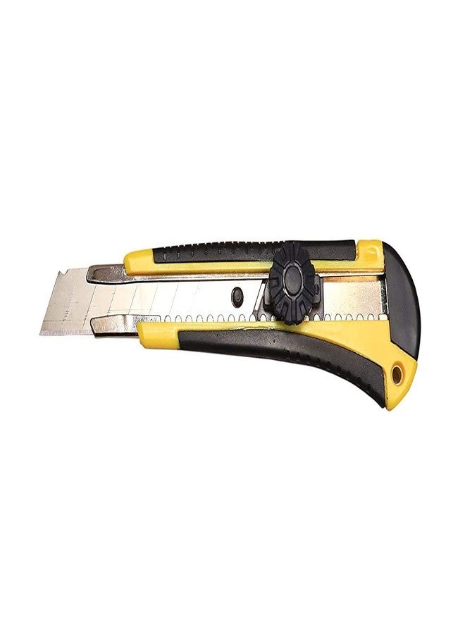 SCHUBERT Heavy Duty 18 mm Cutter 1pc with 10 Replacement Blades(Color as per Availability) - Image 4