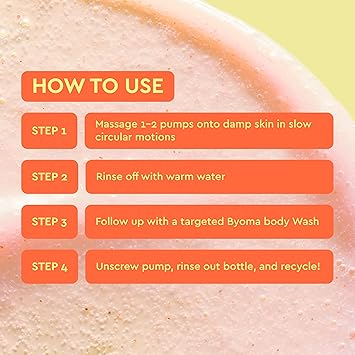 BYOMA بيوما بودي سموذيج بودي بوليش 300 مل - Image 5