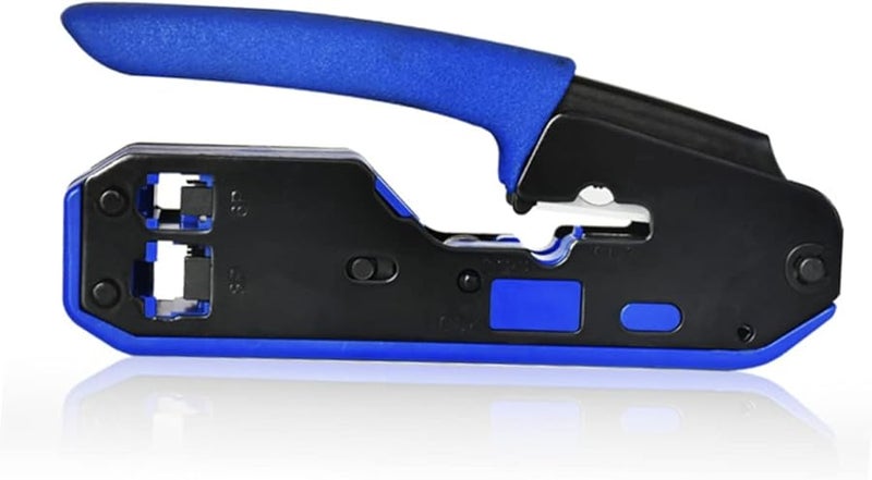 كماشة كبس كابل الشبكة المحترفة أداة متعددة الوظائف للقطع والتجريد وكابلات PP - Image 2
