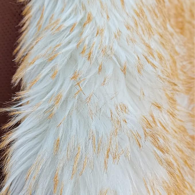 1 PC Fuzzy Faux Sheepskin Wool Fur Car Seat Cover for Auto SUV Trucks Universal Fit, Soft Plush Synthetic Wool Buck Fur Fluffy Car Seat Cushions (Gold) - Image 3