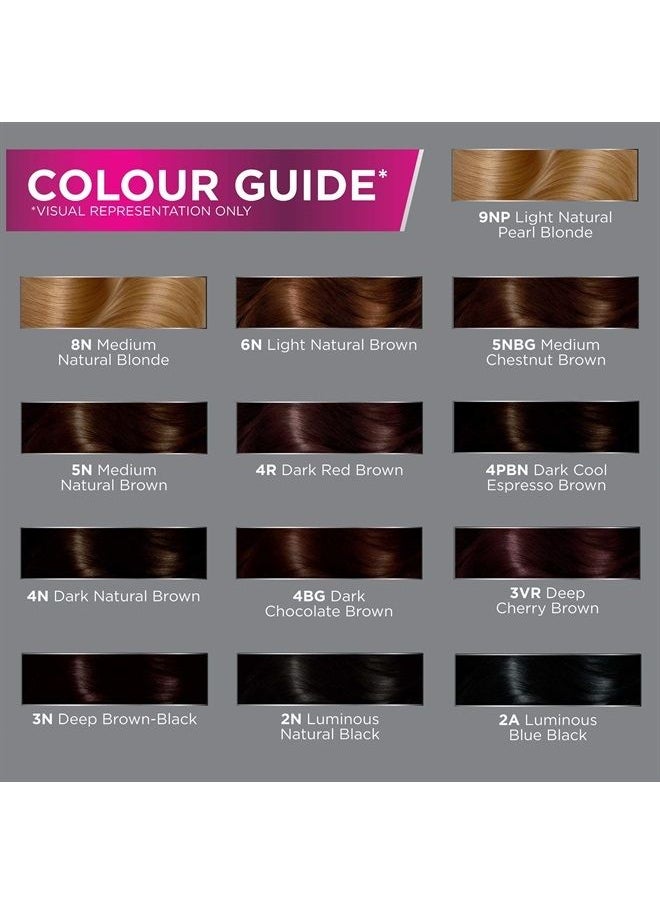 John Frieda - Precision Foam Color, Light Natural Brown 6N, Full-coverage Hair Color Kit, with Thick Foam for Deep Color Saturation - Image 1