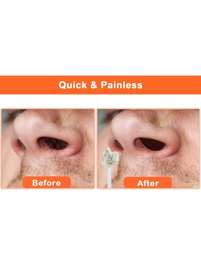 Charmonic 120g Charmonic Nose Hair Waxing Kit with 30 Applicators, Quick and Painless Removal for Men and Women, Enough for 15-20 Uses  - Image 4