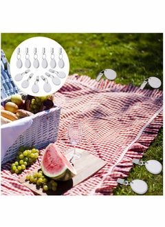 12 Pieces Teardrop Shape Tablecloth Weights with Metal Clips - White Stone Table Cover Hangers for Family Dinners, Outdoor Picnics, and Table Decoration. - pzsku/Z7D8504F87818153AD2F1Z/45/_/1723086152/12dc5c59-ee40-4bf8-abb1-b9f440058492