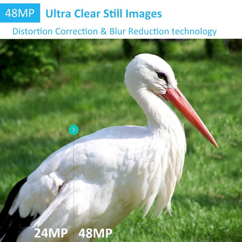 GardePro كاميرا جارد برو A5 للتجسس 48 ميجابكسل 1296p، كاميرات صيد مع رؤية ليلية واضحة حتى 100 قدم، مستشعر متقدم، مقاومة للماء مع تفعيل الحركة - Image 3