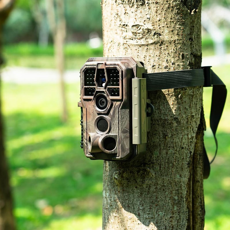 GardePro كاميرا جارد برو A5 للتجسس 48 ميجابكسل 1296p، كاميرات صيد مع رؤية ليلية واضحة حتى 100 قدم، مستشعر متقدم، مقاومة للماء مع تفعيل الحركة - Image 5