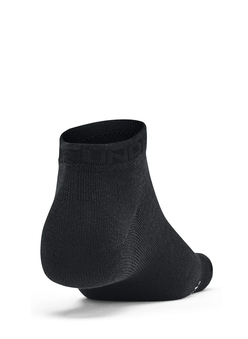 UNDER ARMOUR Unisex UA Essential 6-Pack Low Cut Socks