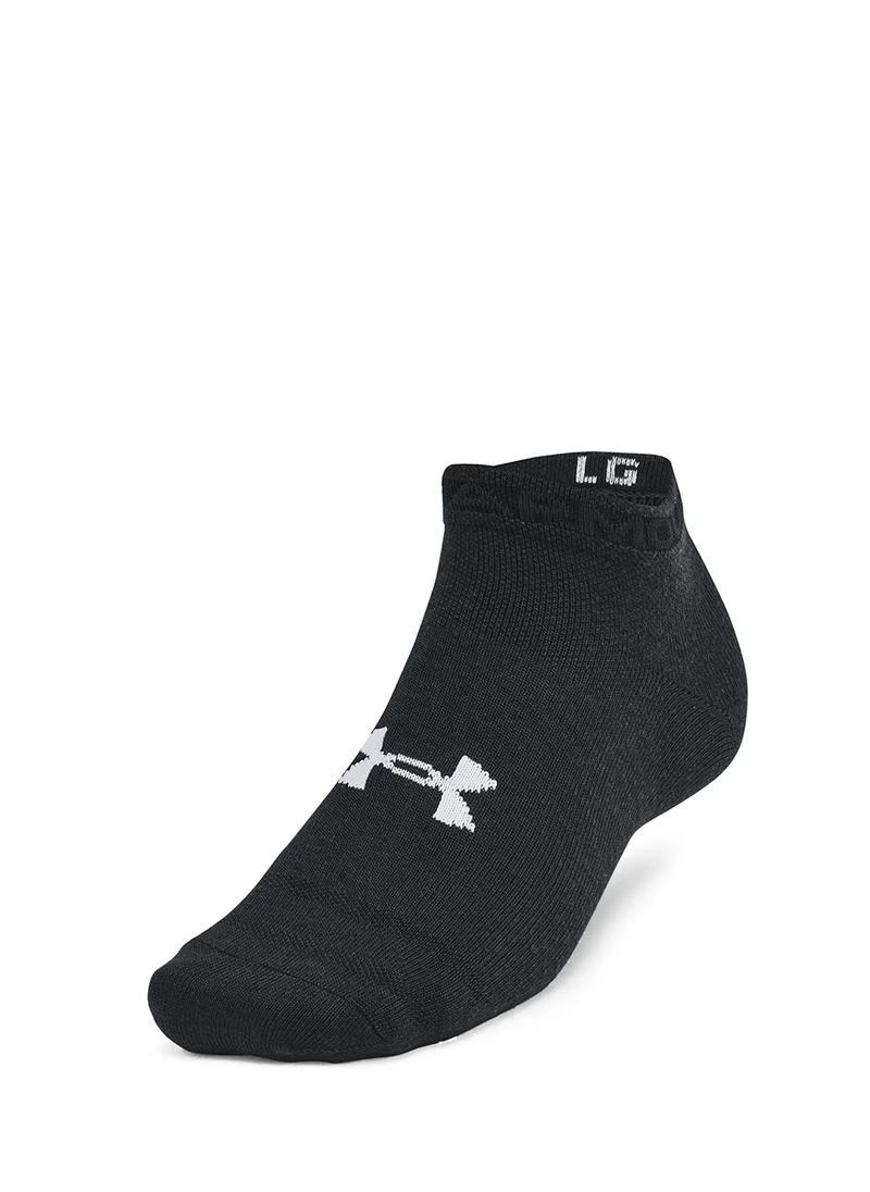 اندر ارمور Unisex UA Essential 6-Pack Low Cut Socks