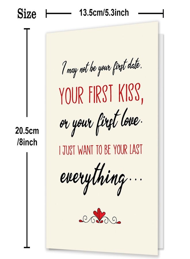 MQMRYeto Valentines Day Card for Husband, Wife, Boyfriend, Girlfriend,Couple,Anniversary Card to Husband, Love Card - Image 3
