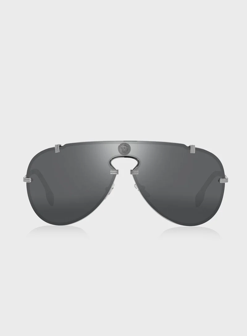 VERSACE 0Ve2243 Aviator Sunglasses