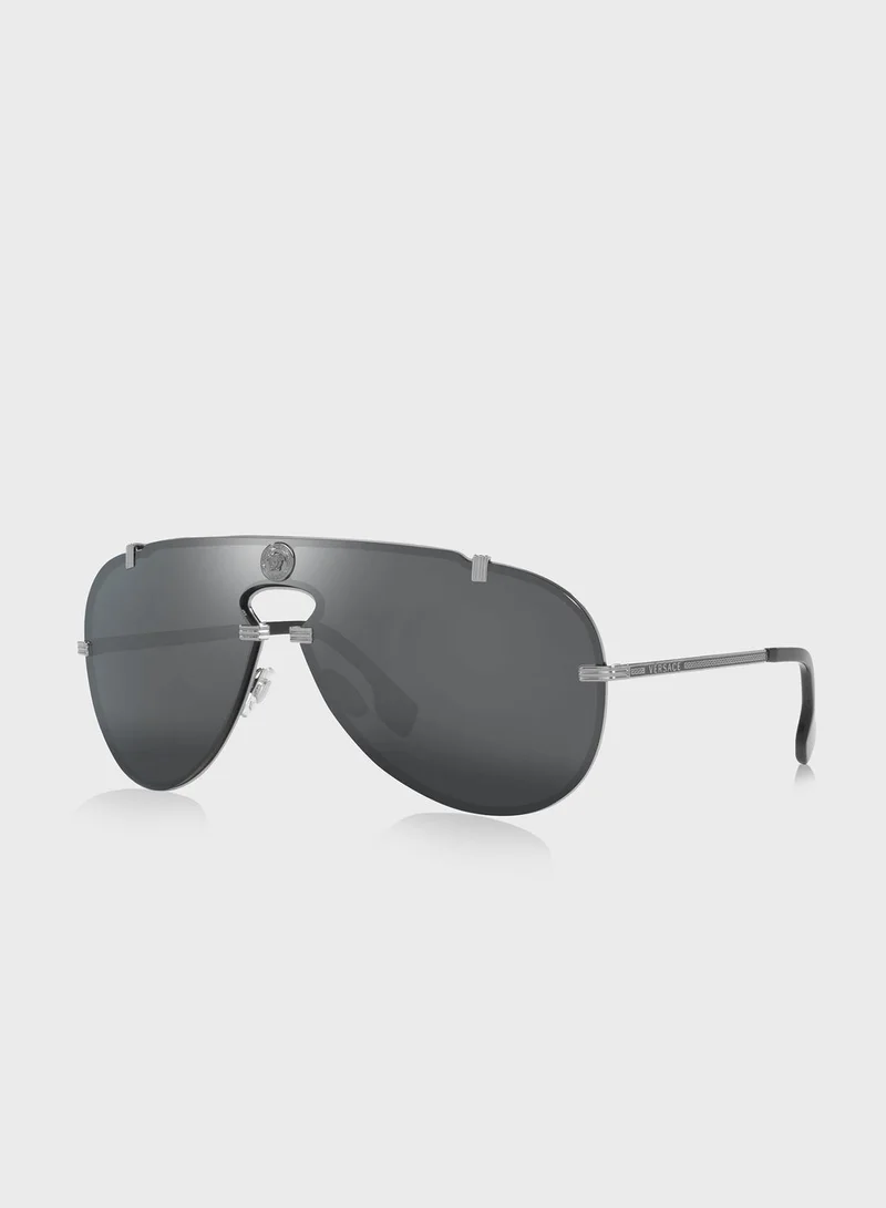 VERSACE 0Ve2243 Aviator Sunglasses