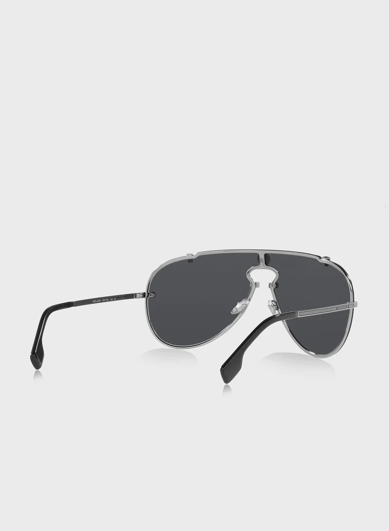 VERSACE 0Ve2243 Aviator Sunglasses