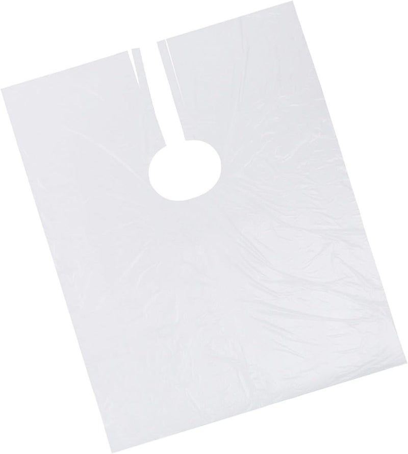 Disposable Hair Cutting Cape 50pcs 64x84cm Waterproof Salon Hairdressing Smock Hair Coloring Shawl for Barbershop and Home Use - Image 1