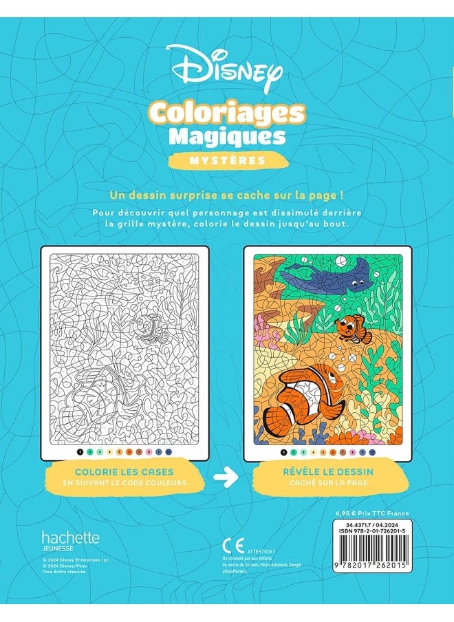DISNEY - Mes Coloriages Magiques - Mystères (7+) - La Mer  - Image 2