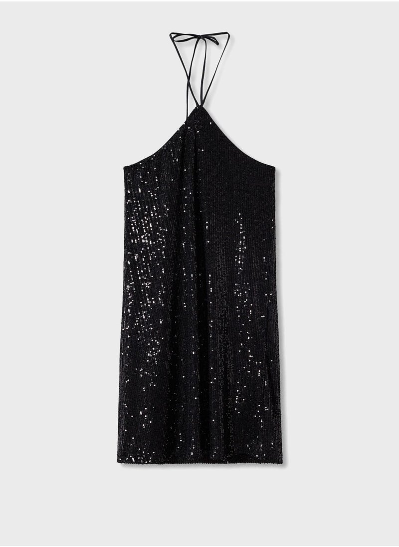MANGO - Kids Sequin Dress - Image 1