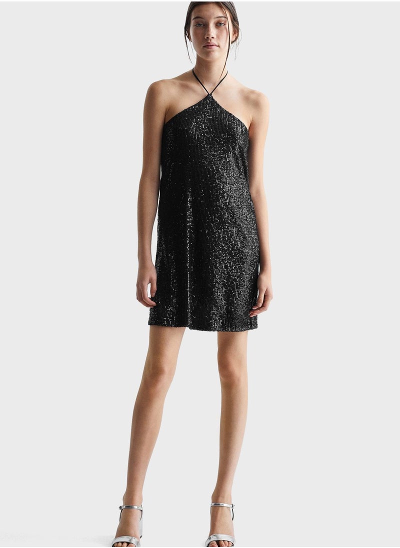 MANGO - Kids Sequin Dress - Image 1