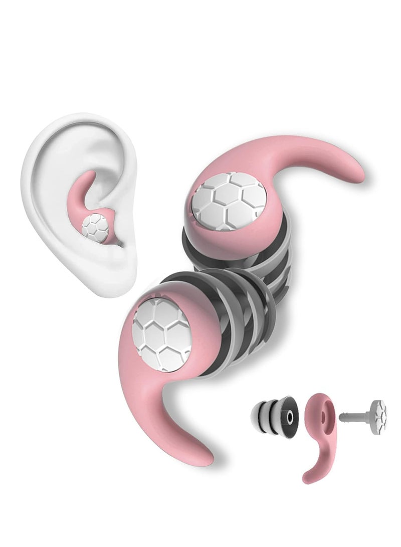 ARNOTEC Ear Plugs for Noise Reduction - Soft Silicone Ear Plugs [Three Layer] Ear Plugs for Sleeping and Concentration, Social Gatherings, Noise Sensitivity & Parenting - 40dB  - Image 2