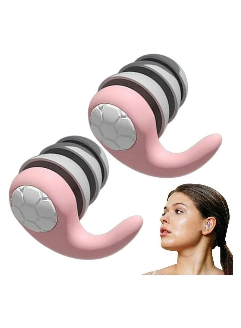 ARNOTEC Ear Plugs for Noise Reduction - Soft Silicone Ear Plugs [Three Layer] Ear Plugs for Sleeping and Concentration, Social Gatherings, Noise Sensitivity & Parenting - 40dB  - Image 1