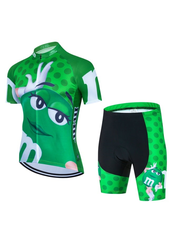 KUYING Summer Short Sleeved Cycling Suit Set  - Image 1