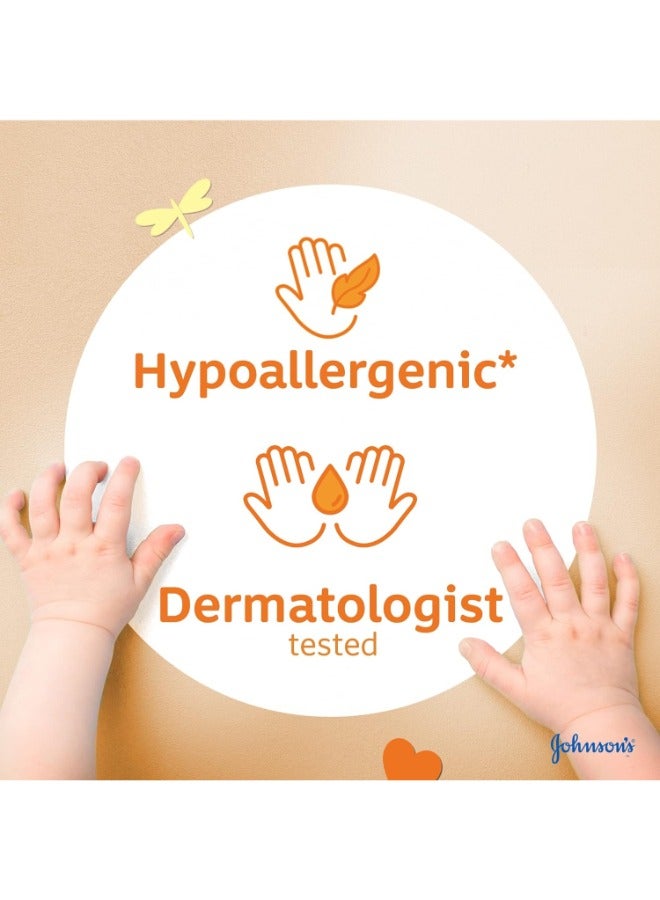 جونسون الأصلي بيبي شامبو اطفال الرضع لا دموع بعد اليوم 750 مل، شامبو لطيف للأطفال الرضع، ألطف شامبو في مجموعتنا ينظف شعر طفلك بلطف - Image 4