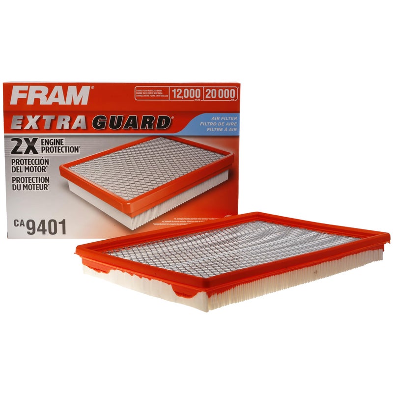 FRAM Extra Guard Air Filter, CA9401 for Select Chrysler, Dodge and Ram Vehicles