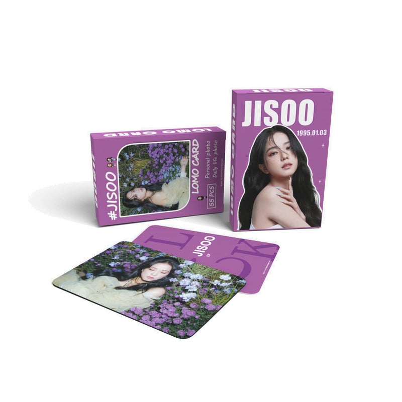 KPOPBP Lomo Card 2022 Season's Greetings Photocard Personal Pictures 4 Boxes / 220 PCS Set Lomo Card Gift for Blink Girls and Boys - Image 5