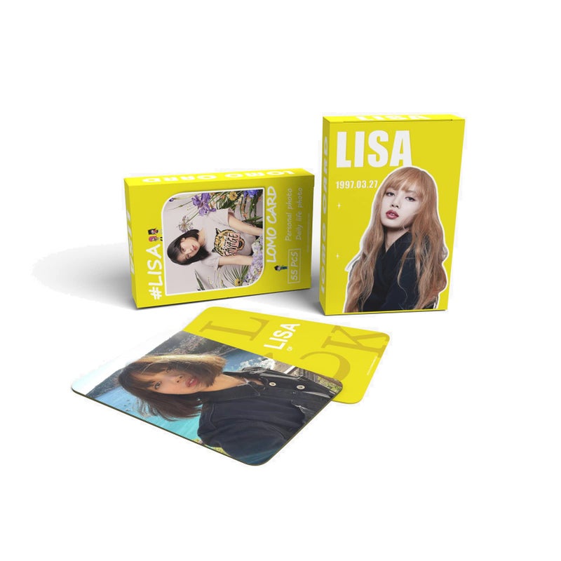 KPOPBP Lomo Card 2022 Season's Greetings Photocard Personal Pictures 4 Boxes / 220 PCS Set Lomo Card Gift for Blink Girls and Boys - Image 4