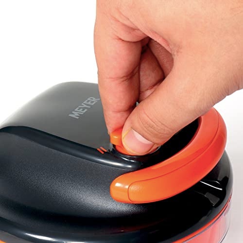 Meyer 2 Speed Pulling Chopper - Vegetable Cutter, Kitchen Accessories Items, Orange - Image 4