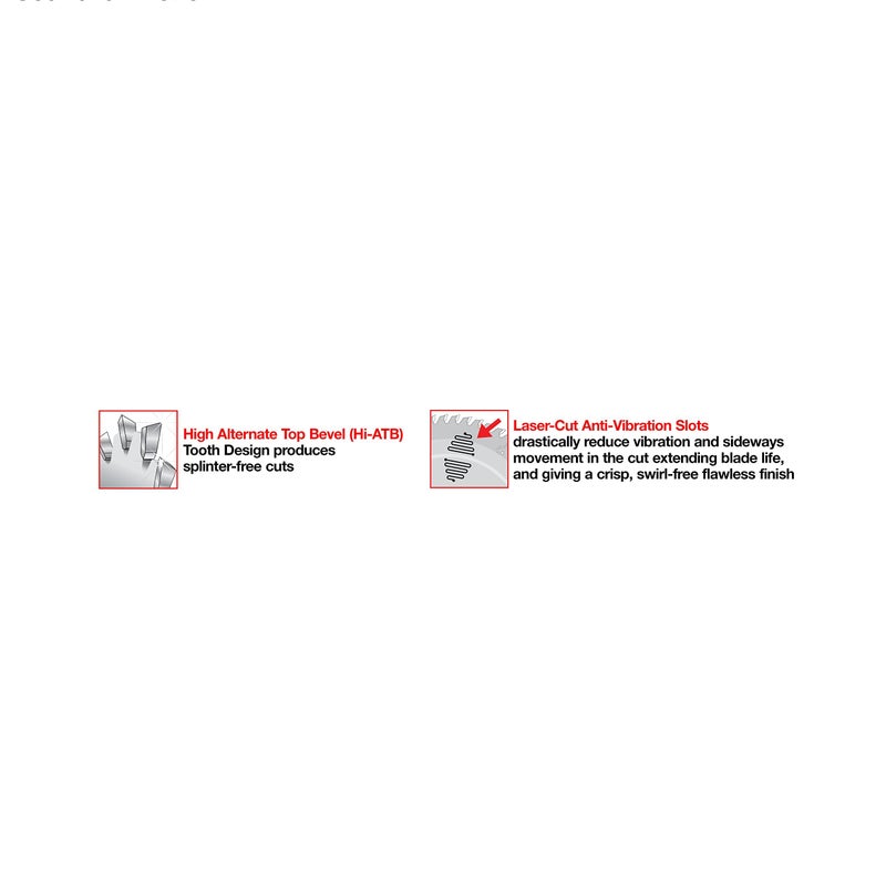 Freud LU80R010: 10" Ultimate Plywood & Melamine Blade - Image 5