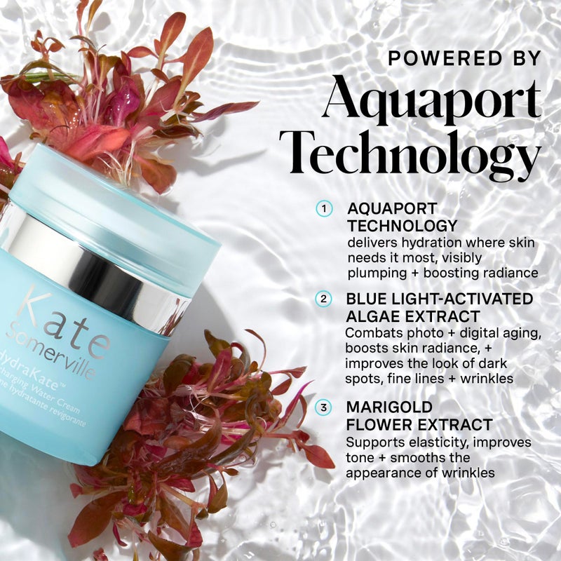 Kate Somerville HydraKate Recharging Water Cream â€“ Facial Moisturizer, Recovers & Recharges Dry, Tired Skin, 1.7 Fl Oz - Image 2