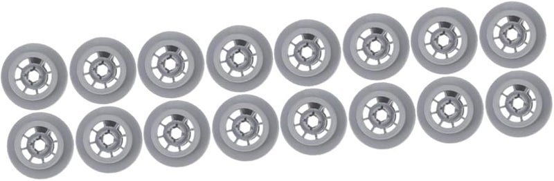 Uonlytech 4 Pack Dishwasher Rack Wheels Replacement Parts Easy Install Plastic Rollers - Image 1