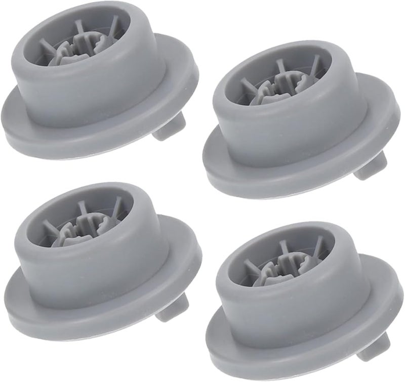 Uonlytech 4 Pack Dishwasher Rack Wheels Replacement Parts Easy Install Plastic Rollers - Image 3