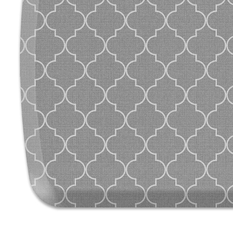 GelPro Elite Premier AntiFatigue Kitchen Comfort Floor Mat 20x36 Trellis Classic Grey