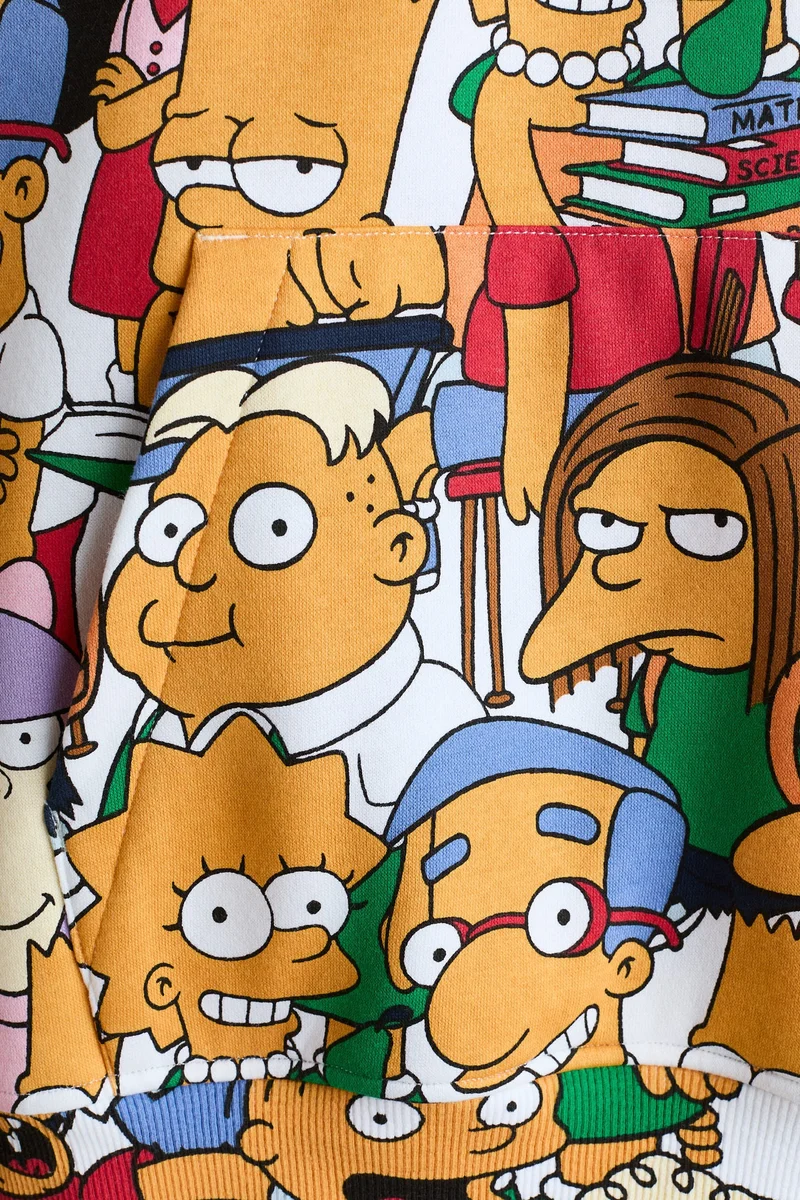 اتش اند ام هودي مزين بطبعة