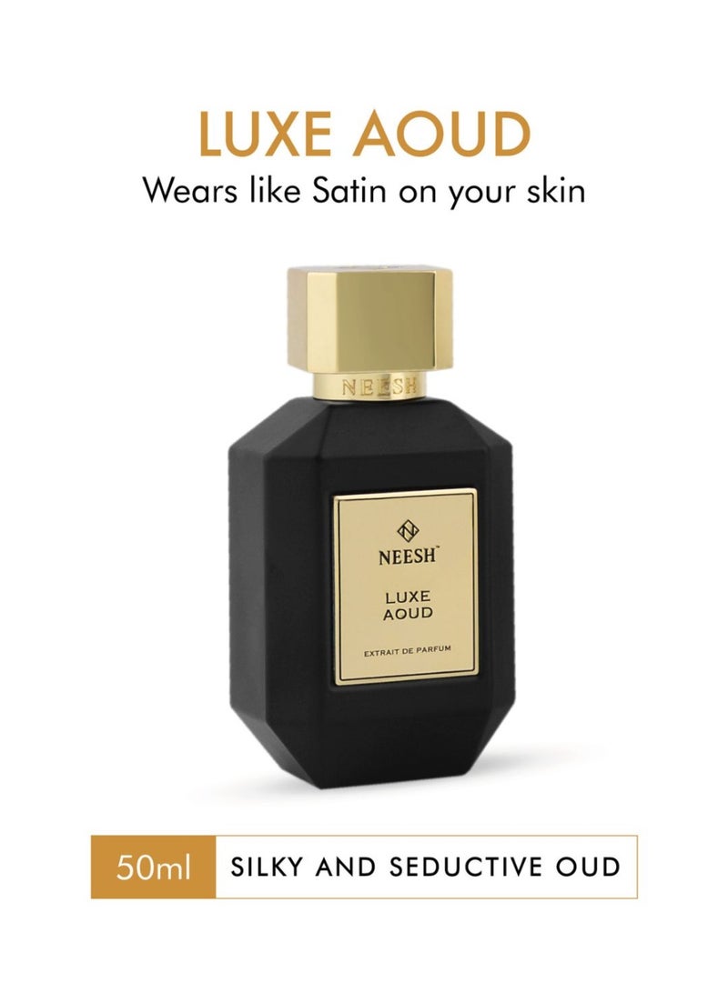 نيش Luxe Aoud (50 مل) - خلاصة عطر (Extrait de Parfum) - عطر رجالي فاخر يدوم طويلاً - Image 1