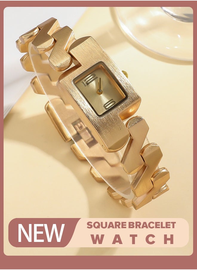 Generic Automatic Women Watch Self Winding Mechanical Fashion Bracelet Set Luxury Stainless Steel Luminous Date Waterproof Ladies Wrist Watch  - Image 1