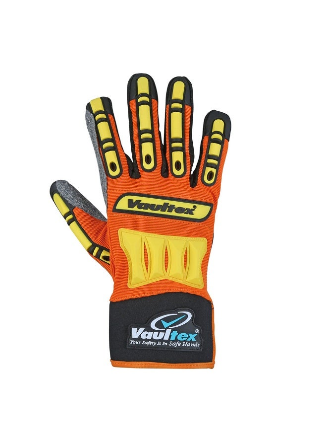 Vaultex Vaultex RHO Synthetic Leather Impact Resistant Mechanical Gloves, Size XL, 1Pair/Pack  - Image 1