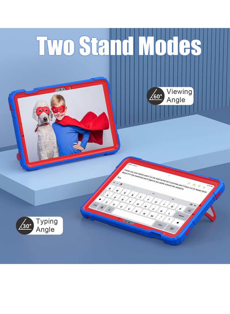 Case for Samsung Galaxy Tab S7/S8/S9(11-inch)/S9 FE(10.9-Inch) /S10 FE(11-Inch) Shockproof Protective Cover with Pencil Holder Shoulder Strap Kickstand for Kids Children  - Image 3