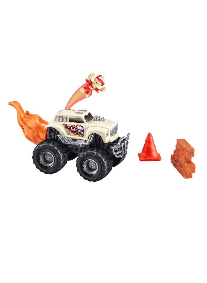 ZURU Smashers Skeleton Screecher Monster Truck Surprise S1 Playset - 26pcs - Image 2