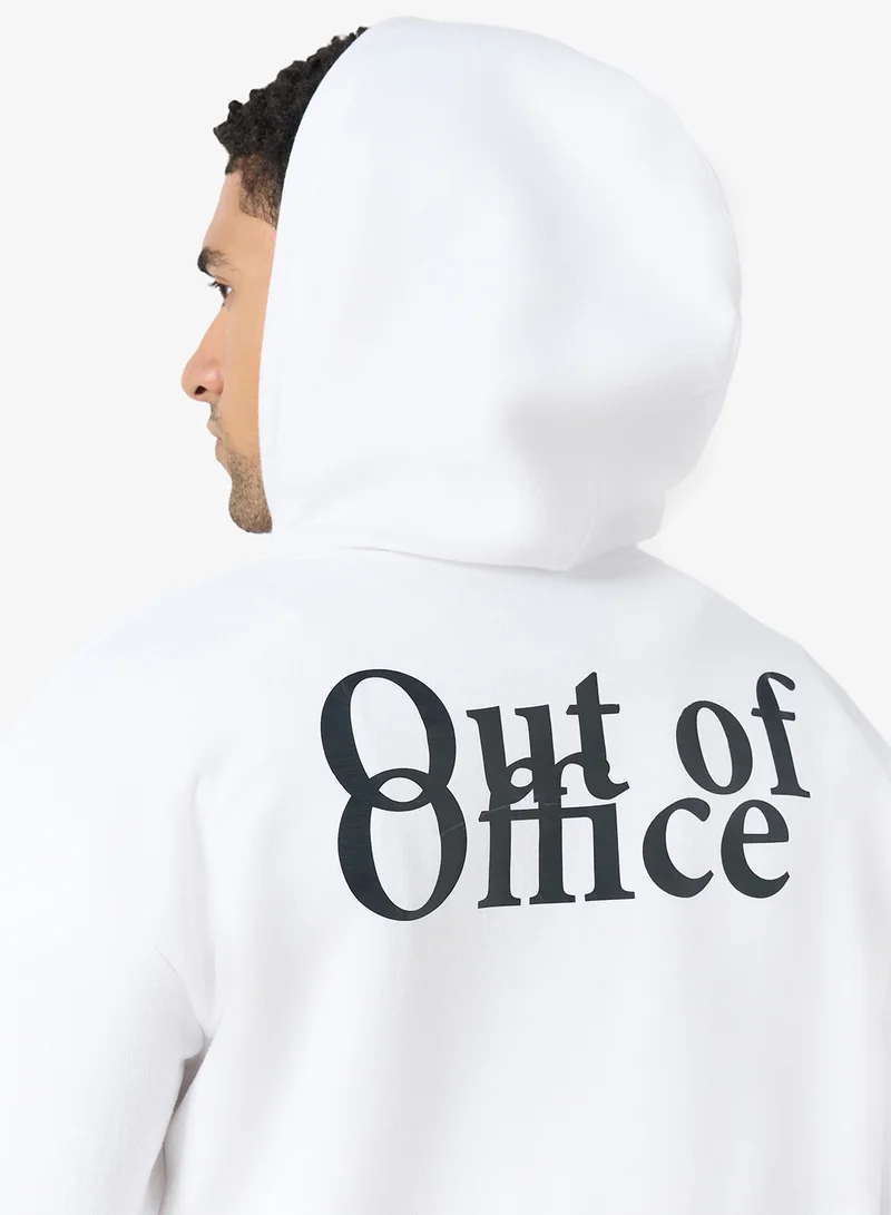 Seventy Five  Graphic Pullover Hoodie for Men | Best Price UAE