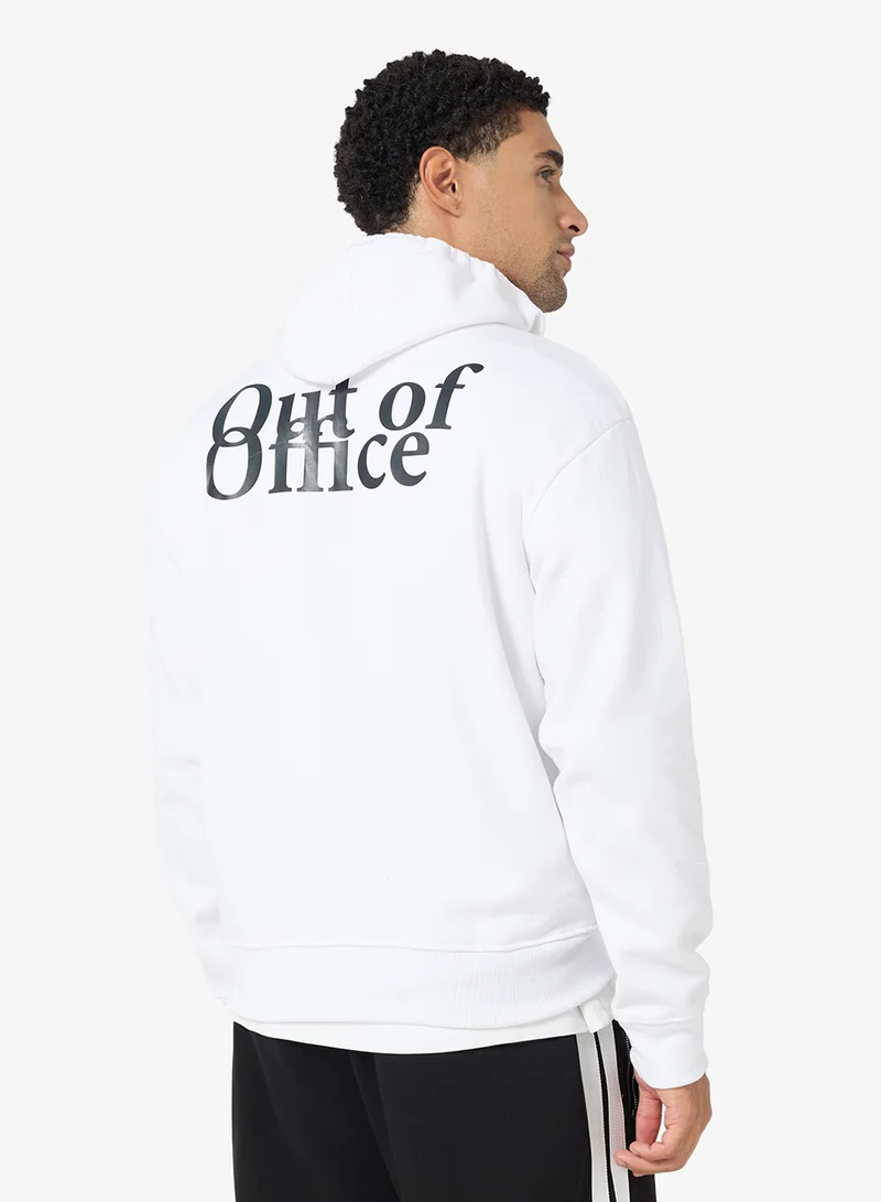 Seventy Five  Graphic Pullover Hoodie for Men | Best Price UAE