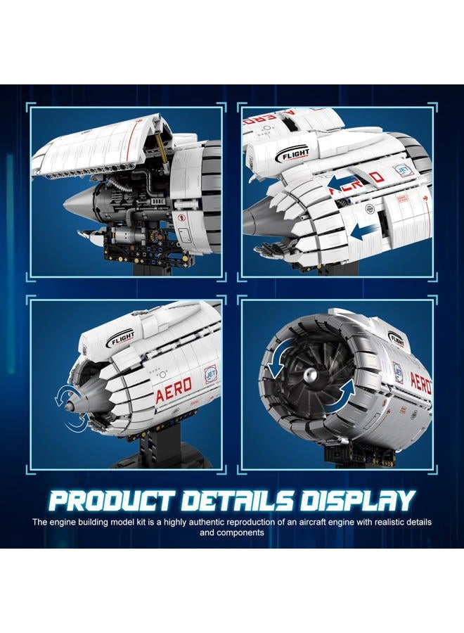 Brihappen Aircraft Engine Building Sets - Image 4