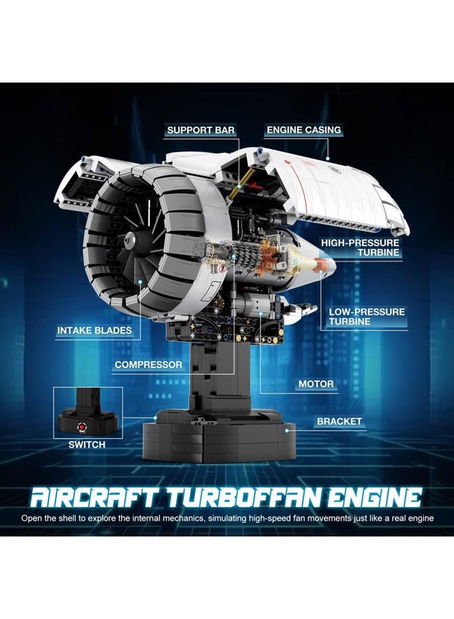 Brihappen Aircraft Engine Building Sets - Image 2