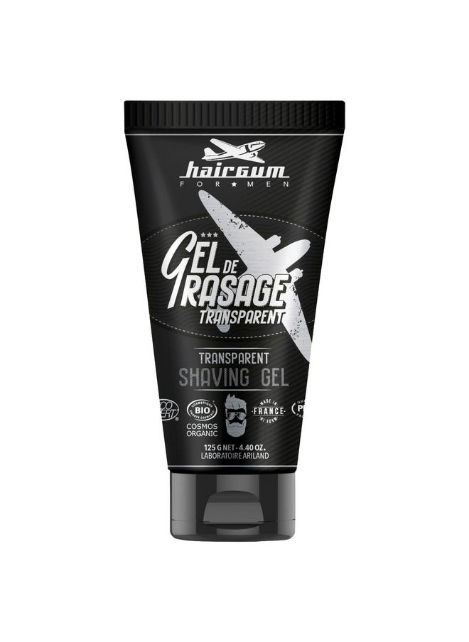 Hairgum - Airgum Organic Transparent Hair Scrunchie Gel Mens Shaving Gel Get Smooth Texture Beard Style Clear Gel For Beard Grooming And Beard Shaving - Image 1
