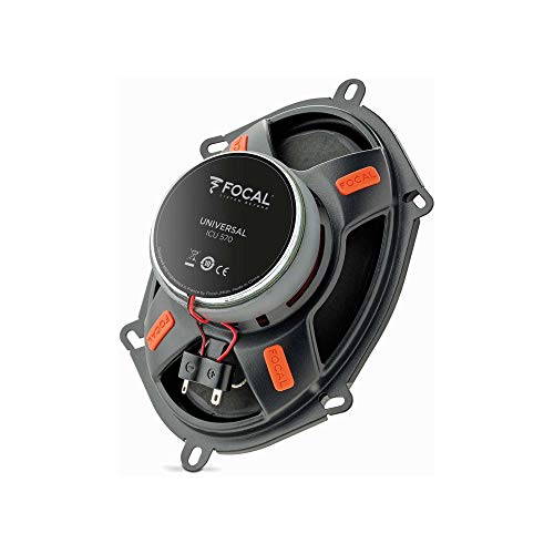 Focal ICU-570 Integration Series 5 x 7 Inch Coaxial Speakers (Pair), RMS: 60W - MAX: 120W - Image 4