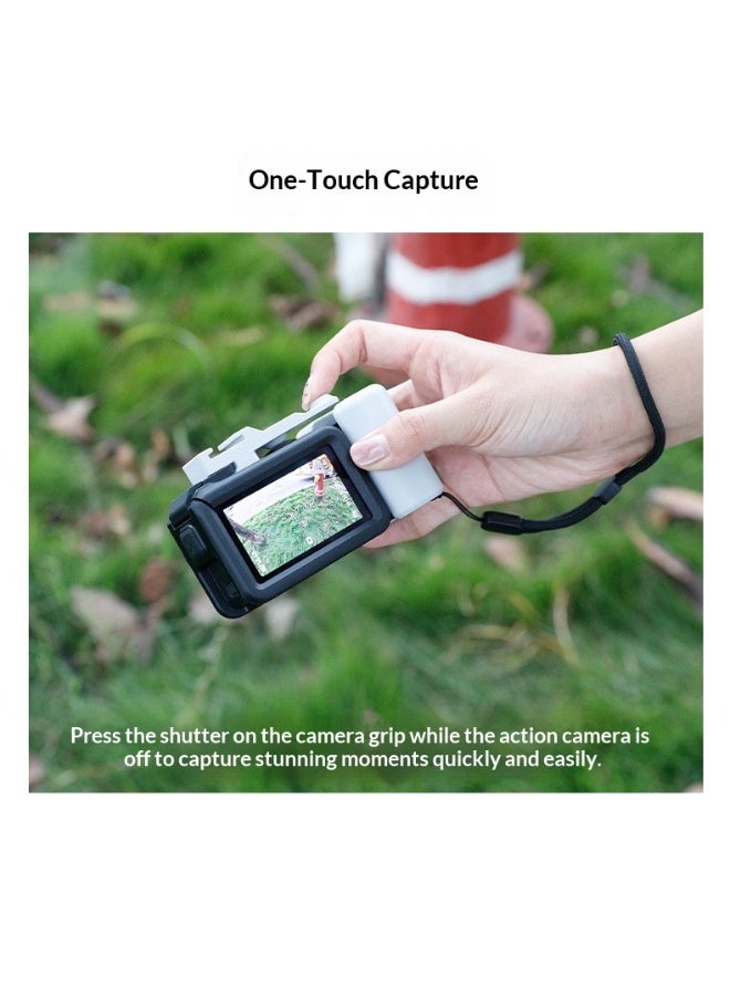 HYH Magnetic Quick Release Handle Grip for DJI OSMO Action 5/4/3, DSLR Style Multi-Color Handle, Magnetic Mount Adapter for Action Cameras - Image 4
