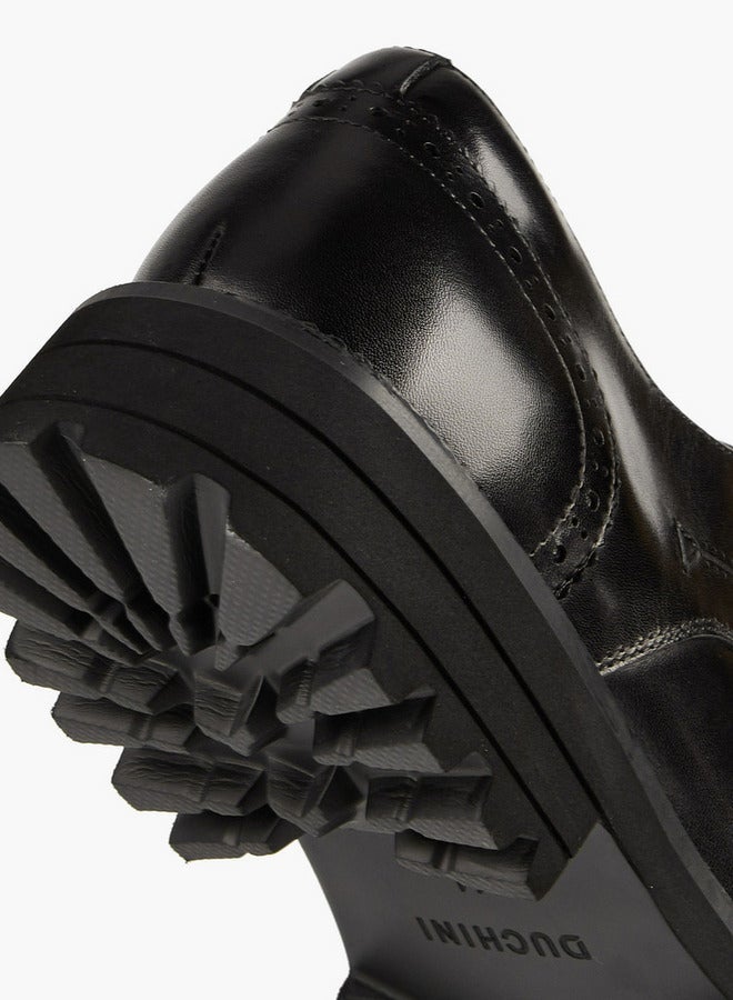 دوتشيني أحذية ديربي رجالية برباط سادة - Image 4