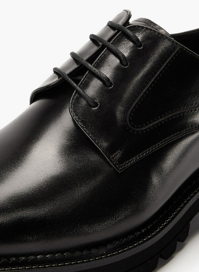 دوتشيني أحذية ديربي رجالية برباط سادة - Image 5