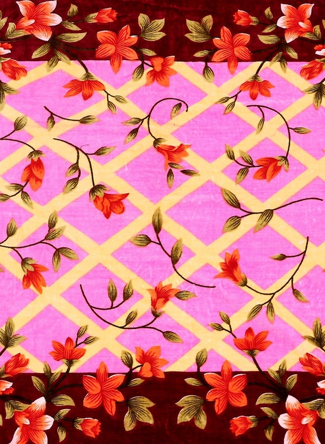 ستيتس حالة عقد المنك بطانية | بطانية سرير مزدوج مكيف |بطانية خفيفة الوزن وفائقة النعومة وصديقة للبشرة 3.5 كجم - 240 × 220 سم (مربع وردي) - Image 4