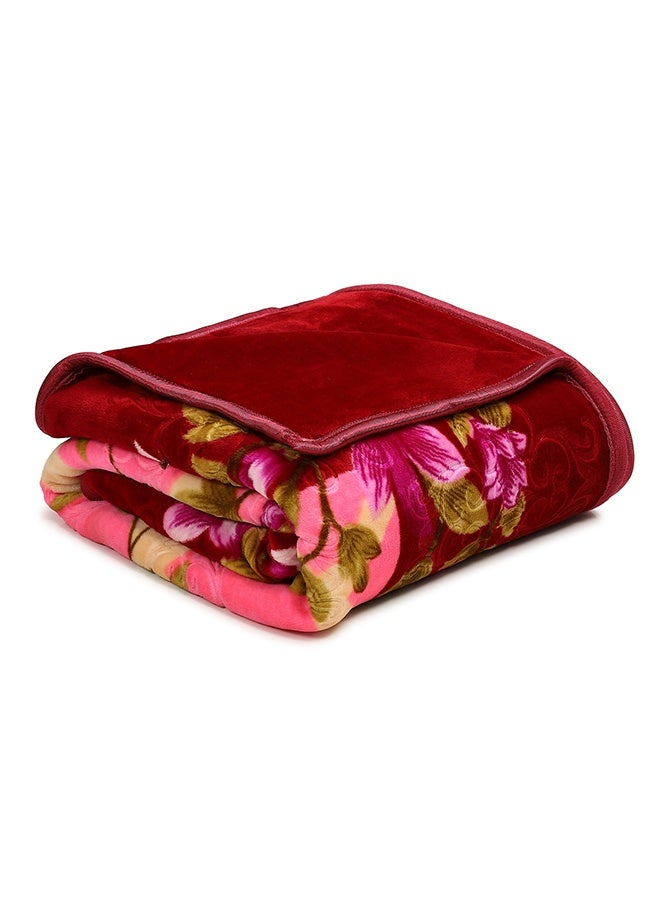 ستيتس حالة عقد المنك بطانية | بطانية سرير مزدوج مكيف |بطانية خفيفة الوزن وفائقة النعومة وصديقة للبشرة 3.5 كجم - 240 × 220 سم (مربع وردي) - Image 2